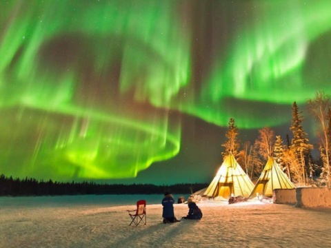 (預約報名)《素易遊》2/11農曆年【幸福極光10日】加拿大黃刀鎮極光